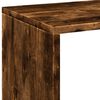 vidaXL &Eacute;tag&egrave;re s&eacute;paratrice de pi&egrave;ce ch&ecirc;ne fum&eacute; 69,5x29x137,5 cm