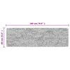 vidaXL Tapis de cuisine multicolore 60x180 cm lavable antid&eacute;rapant