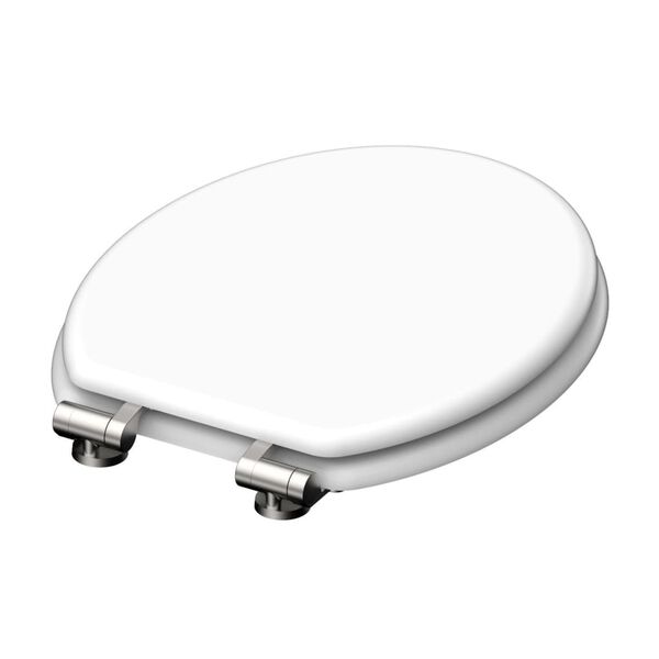 SCH&Uuml;TTE Si&egrave;ge de toilette WHITE noyau de bois