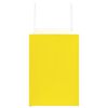 vidaXL Sacs en papier 250 pcs avec poign&eacute;es jaune 32x17x25 cm
