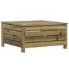vidaXL Salon de jardin 7 pcs bois de pin impr&eacute;gn&eacute;
