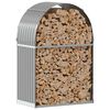 vidaXL Porte-b&ucirc;ches gris clair 80x45x120 cm acier galvanis&eacute;