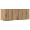vidaXL Meubles TV muraux 2 pcs ch&ecirc;ne artisanal 80x30x30 cm