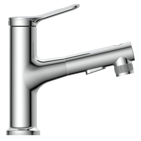 EISL Mitigeur de lavabo VARIABILE avec douchette extractible chrome