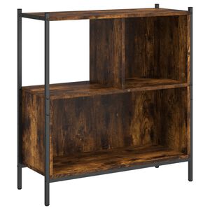 vidaXL Biblioth&egrave;que ch&ecirc;ne fum&eacute; 72x28x77,5 cm bois d'ing&eacute;nierie