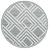 vidaXL Tapis d'ext&eacute;rieur ARAKIL gris &Oslash;120 cm PP