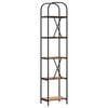 vidaXL &Eacute;tag&egrave;re Bois ancien 40 x 30 x 183 cm Bois d'ing&eacute;nierie