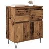 vidaXL Buffet Bois Ancien 60 x 35 x 70 cm Bois d'ing&eacute;nierie et fer