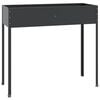 vidaXL Jardini&egrave;re Anthracite 100,5x40,5x90 cm Acier galvanis&eacute;