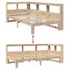 vidaXL Lit biblioth&egrave;que sans matelas 100x200 cm bois massif de pin