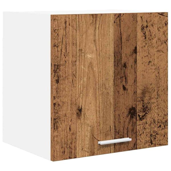 vidaXL Armoire suspendue Bois ancien et Blanc 40 x 31 x 40 cm