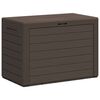 vidaXL Bo&icirc;te de rangement de jardin Marron 78x44x55 cm