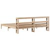 vidaXL Cadre de lit sans matelas 180x200 cm bois massif de pin