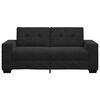 vidaXL Canap&eacute; causeuse noir 180x77x82 cm velours