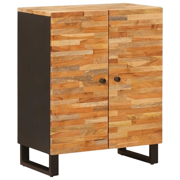 vidaXL Buffet Marron Bois de mangue massif