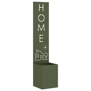 vidaXL &Eacute;cran de confidentialit&eacute; de jardin Vert olive 32 x 32 x 150 cm