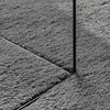 vidaXL Tapis HUARTE &agrave; poils courts doux lavable anthracite 200x280 cm