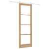 vidaXL Porte coulissante ORKDAL Naturel 78 x 232 cm