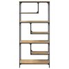 vidaXL Biblioth&egrave;que ch&ecirc;ne artisanal 81 x 36 x 176 cm Bois d'ing&eacute;nierie