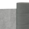 vidaXL Cadre de lit sans matelas gris b&eacute;ton 150x200 cm