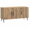 vidaXL Meuble TV 99 x 34,5 x 50 cm Ch&ecirc;ne artisanal Bois d'ing&eacute;nierie