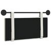 vidaXL T&ecirc;te de lit suspendue Montage mural Blanc 90 cm Simili cuir