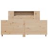 vidaXL Cadre de lit sans matelas 120x190 cm bois de pin massif