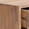 vidaXL Meuble TV 120x30x45 cm Bois de teck solide
