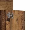 vidaXL Ensemble de mobilier de salle de bain 3 pcs Bois Ancien