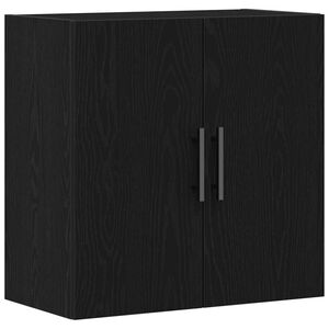 vidaXL Meuble mural Ch&ecirc;ne noir 60 x 31,5 x 60 cm Bois d'ing&eacute;nierie