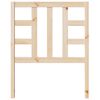 vidaXL T&ecirc;te de lit 81x4x100 cm Bois massif de pin