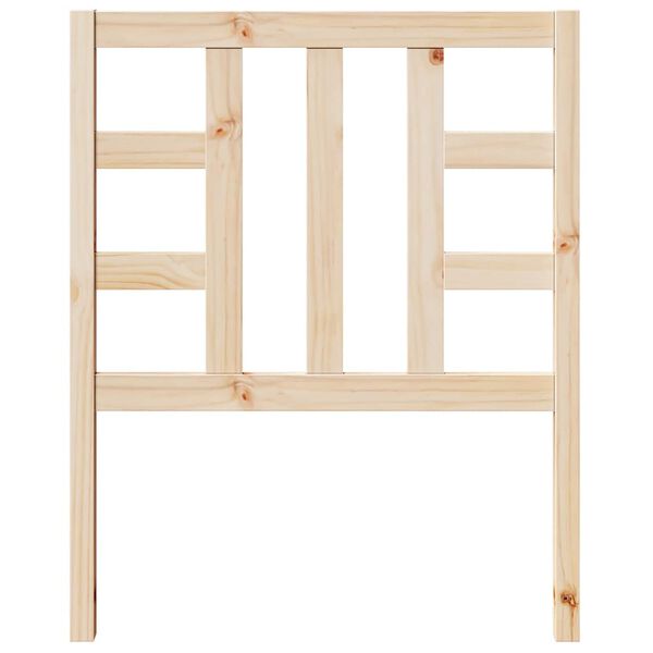 vidaXL T&ecirc;te de lit 81x4x100 cm Bois massif de pin