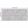 vidaXL Tapis lavable antid&eacute;rapant 80x300 cm Noir et blanc