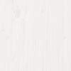 vidaXL Buffet Blanc 60x36x84 cm Bois de pin massif