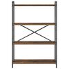 vidaXL &Eacute;tag&egrave;re Bois ancien 80 x 30 x 120 cm Bois d'ing&eacute;nierie
