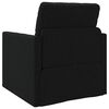 vidaXL Canap&eacute;-Lit 60cm Noir tissu
