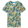 vidaXL T-shirt pour enfants avec manches courtes multicolore 128
