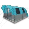 vidaXL Tente de voiture 4 personnes bleu imperm&eacute;able