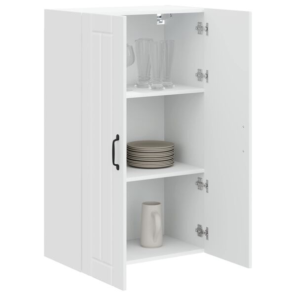 vidaXL Armoire de cuisine Blanc brillant 60 x 31 x 100 cm