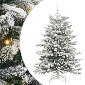 vidaXL Sapin de No&euml;l Artificiel &agrave; Branches Articul&eacute;es Blanc 150 cm