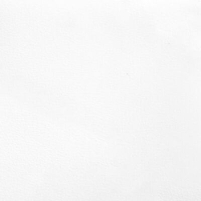 vidaXL Sommier à lattes de lit avec matelas Blanc 80x200 cm Similicuir