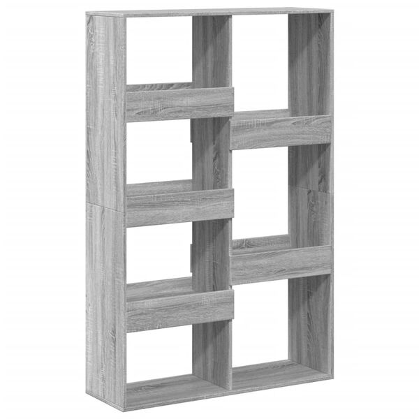 vidaXL Cloison de s&eacute;paration sonoma gris bois d'ing&eacute;nierie