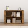 vidaXL Buffet Ch&ecirc;ne fum&eacute; 80x30x54 cm Bois d'ing&eacute;nierie