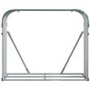 vidaXL Porte-b&ucirc;ches vert 120x45x100 cm acier galvanis&eacute;