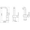 SCH&Uuml;TTE Mitigeur de lavabo SIGNO Chrome