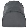 vidaXL Coussin de repose-pieds Uni Gris
