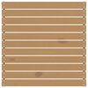 vidaXL Salon de jardin 3 pcs avec coussins cr&egrave;me bois de pin massif