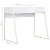 vidaXL Bureau Blanc 90x60x88 cm
