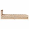 vidaXL Cadre de lit sans matelas 90x200 cm bois de pin massif