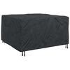 vidaXL Housse pour meubles Uni Noir 150 x 150 x 75 cm 210D
